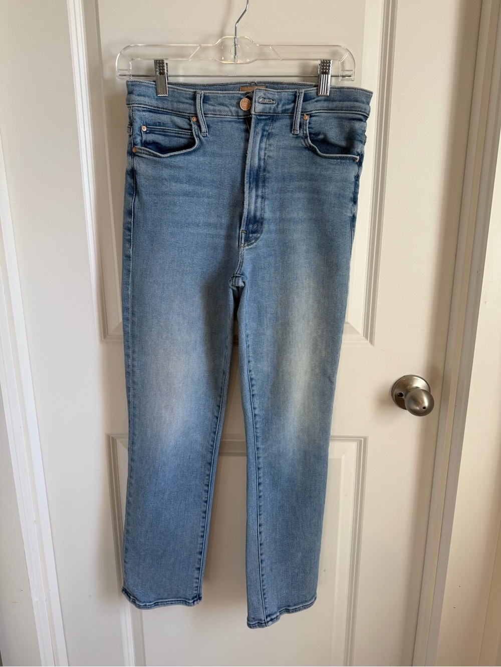 MOTHER The Swooner Rascal Ankle Jeans Let’s Trip Size 30 - Picture 2 of 6